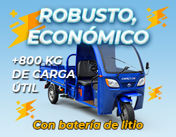Triciclo Robusto, Econ&oacute;mico y con Bater&iacute;a de Litio